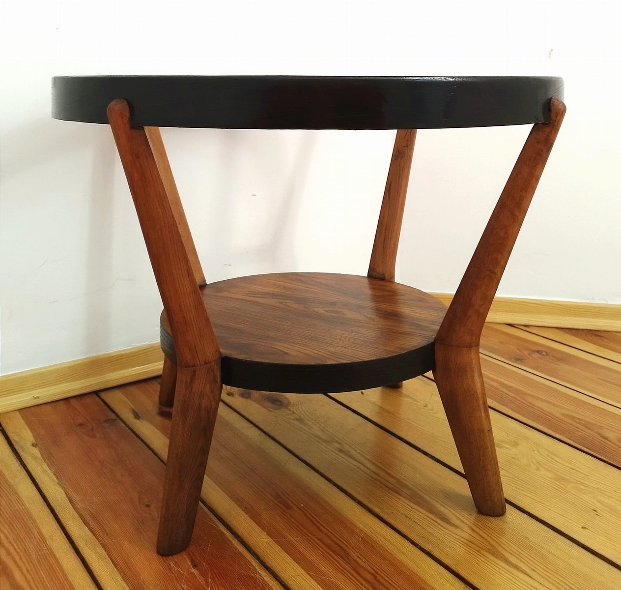 Coffee Table attributed to K. Kozelka for Interier Praha, Former Czechoslovakia