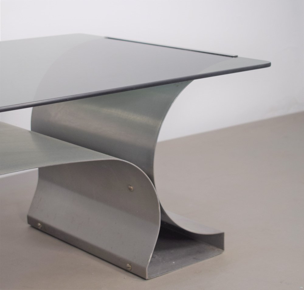 Coffee Table by Francois Monnet, France, 1970s