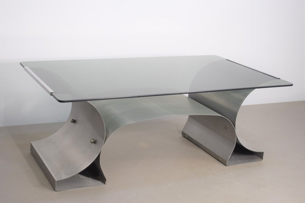 Coffee Table by Francois Monnet, France, 1970s