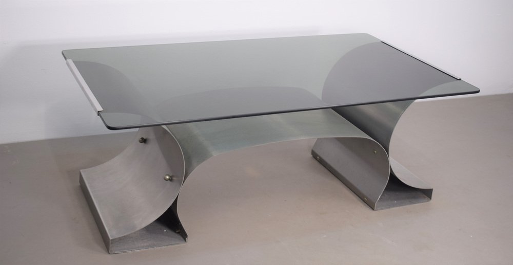 Coffee Table by Francois Monnet, France, 1970s