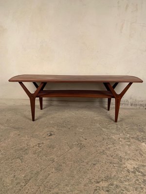 Coffee Table by Henning Kjaernulf, Denmark, 1960s-VQM-685202