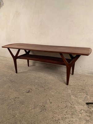 Coffee Table by Henning Kjaernulf, Denmark, 1960s-VQM-685202