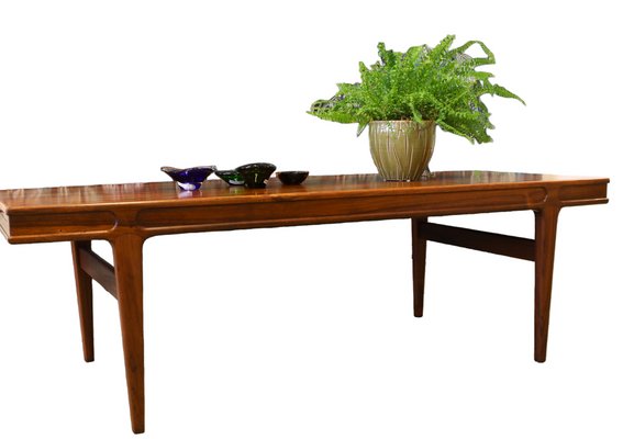 Coffee Table F102 in Rosewood by Johannes Andersen, 1960s-BPJ-1703803