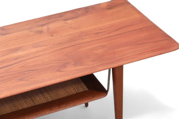 Coffee Table Fd 516 in Teak by Peter Hvidt & Orla Mølgaard-Nielsen for France & Søn / France & Daverkosen, 1950s-BPJ-2021744