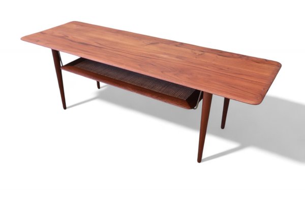 Coffee Table Fd 516 in Teak by Peter Hvidt & Orla Mølgaard-Nielsen for France & Søn / France & Daverkosen, 1950s-BPJ-2021744