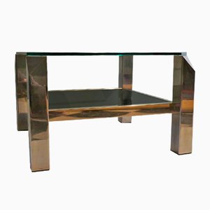 Coffee Table from Belgo Chrom / Dewulf Selection, Belgium, 1970s-UKG-1093245