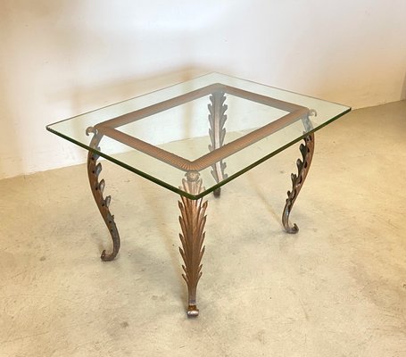 Coffee Table from Cristal Art, 1950s-NPC-1016384