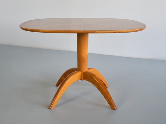 Coffee Table in Burl Wood by Bertil Söderberg for Svensk Hemslöjd, Sweden, 1930s-FMT-1748790