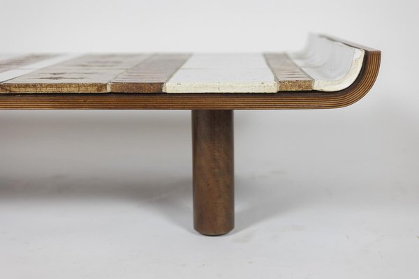 Coffee Table in Ceramic by Roger Capron, 1970s-CEJ-1776430