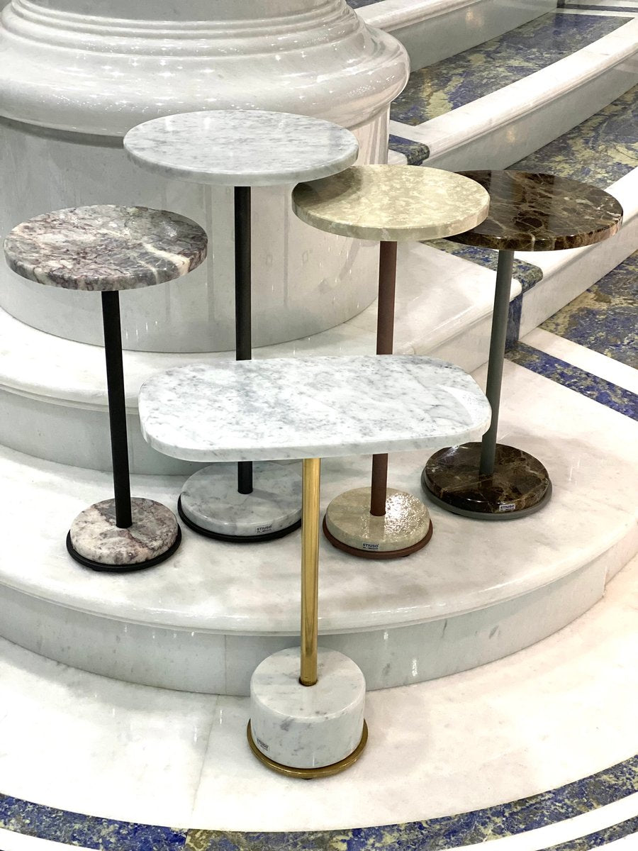 Coffee Table in Nero Marquinia Marble by Euromarmi Store