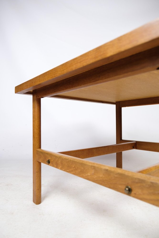 Coffee Table in Oak attributed to Børge Mogensen for FDB, 1960s