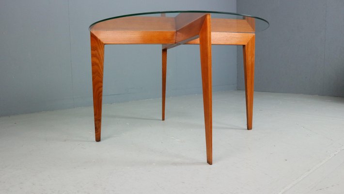 Coffee Table in Oak by Gio Ponti for Isa Bergamo, 1957-DT-2026211