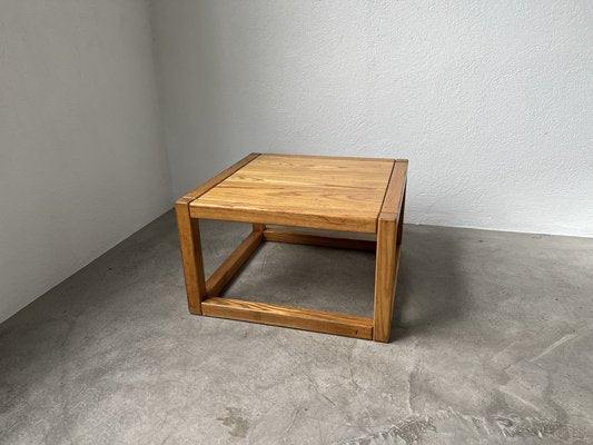 Coffee Table in Oak from Maison Regain, 1970s-WKI-1732282