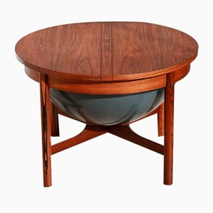 Coffee Table in Rosewood, 1960s-YRI-1735488