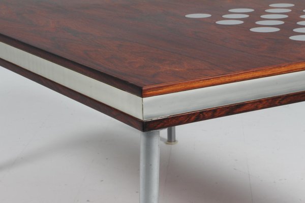 Coffee Table in Rosewood attributed to Poul Cadovius for Cado, Denmark, 1960s-HJB-1705353