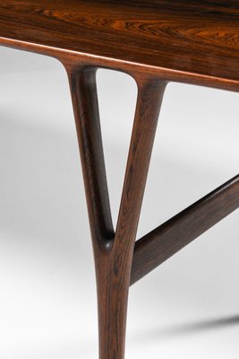 Coffee Table in Rosewood by Helge Vestergaard Jensen, 1950s-SC-2026585