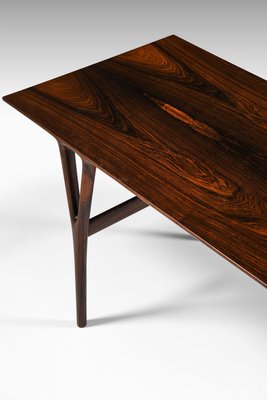 Coffee Table in Rosewood by Helge Vestergaard Jensen, 1950s-SC-2026585