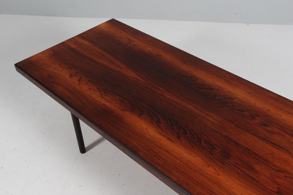 Coffee Table in Rosewood by Illum Wikkelsø, 1960s-HJB-1761242