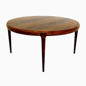 Coffee Table in Rosewood by Johannes Andersen for Silkeborg Møbelfabrik, Denmark, 1960s-GEK-933022