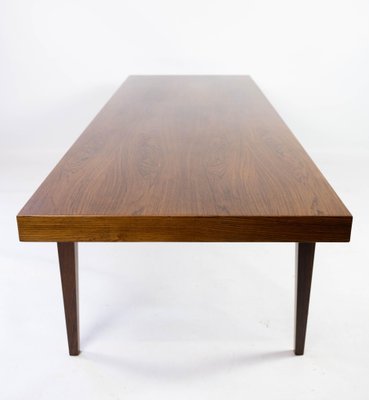 Coffee Table in Rosewood by Severin Hansen for Haslev Furniture, 1960s-UY-952748