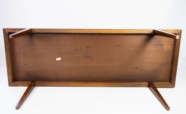 Coffee Table in Rosewood by Severin Hansen for Haslev Furniture, 1960s-UY-952748