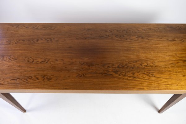 Coffee Table in Rosewood by Severin Hansen for Haslev Furniture, 1960s-UY-952748