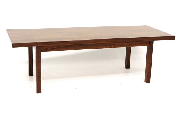 Coffee Table in Rosewood, Sweden, 1960s-GEK-1425003