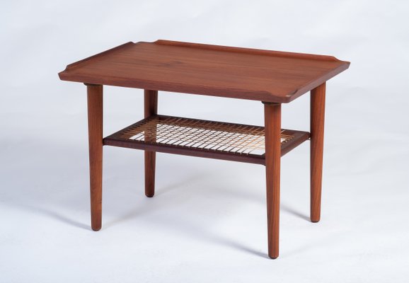 Coffee Table in Teak attributed to Holger George Jensen, 1960s-ZGQ-2040611