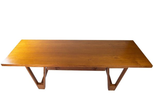 Coffee Table in Teak by Illum Wikkelsø, 1960s-UY-884656