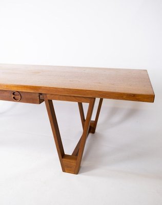 Coffee Table in Teak by Illum Wikkelsø, 1960s-UY-884656