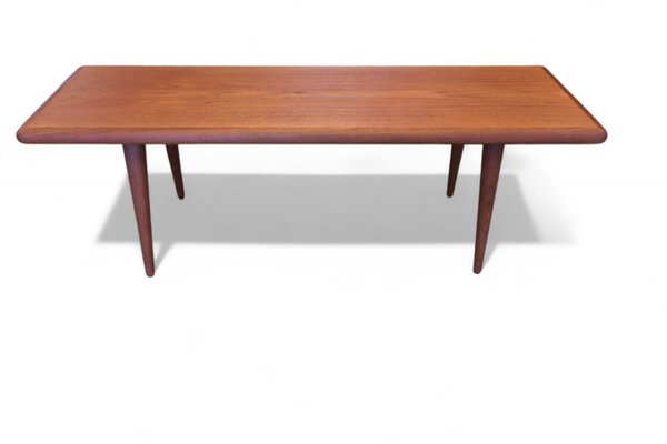 Coffee Table in Teak by Jacob Nielsen, Denmark, 1960s-BPJ-2024632