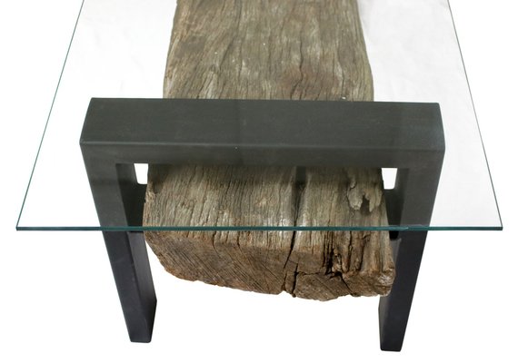 Coffee Table in Wood and Metal, 2005-YZB-1822535