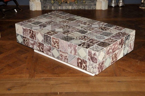 Coffee Table Made of 124 18th Century Dutch Tiles, 2000-TDA-1376389