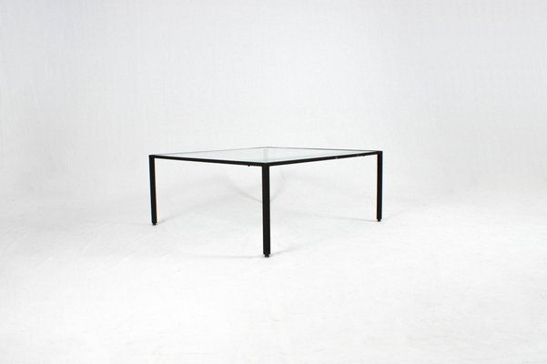 Coffee Table Metal and Crystal by 'Campo E Graffi', Italy, 1960s-SAV-1823437