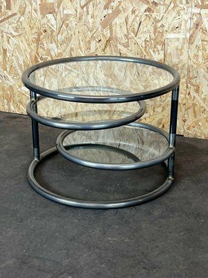 Coffee Table Metal Side Table Adjustable Coffee Table Design 60s 70s-EJL-1073325