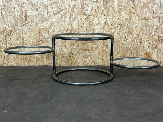 Coffee Table Metal Side Table Adjustable Coffee Table Design 60s 70s-EJL-1073325