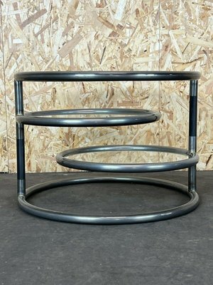 Coffee Table Metal Side Table Adjustable Coffee Table Design 60s 70s-EJL-1073325