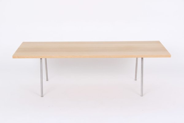 Coffee Table Model Ch 413 in Oak by Hans J. Wegner for Carl Hansen & Søn, 1950s-DQ-1726327