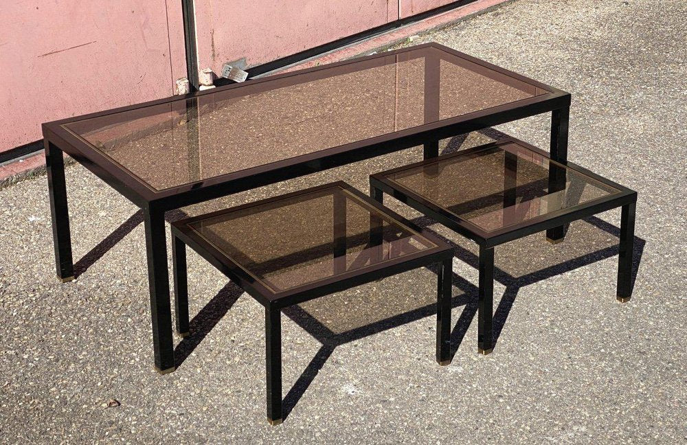 Coffee Table & Sofa End Tables, Set of 3