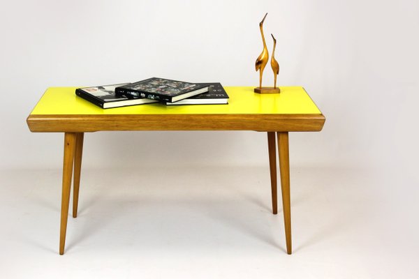 Coffee Table with Formica Double-Sided Top, Czechoslovakia, 1960s-WVS-1430747