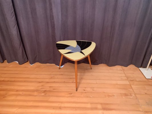 Coffee Table with Glass Top, 1960s-RTR-1427276