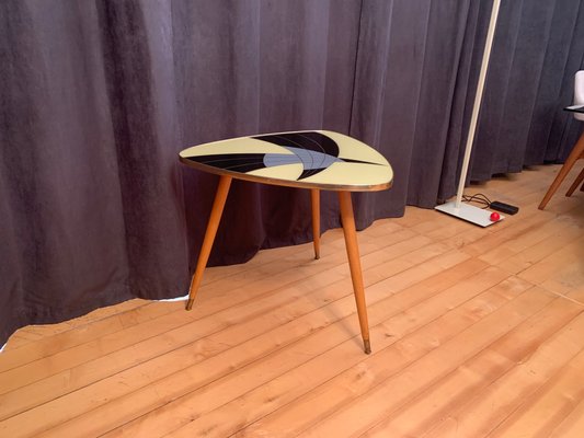 Coffee Table with Glass Top, 1960s-RTR-1427276