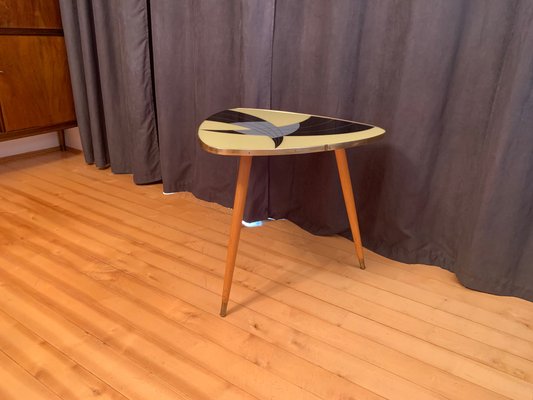 Coffee Table with Glass Top, 1960s-RTR-1427276