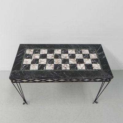 Coffee Table with Marble Inlaid Top-TL-1357765