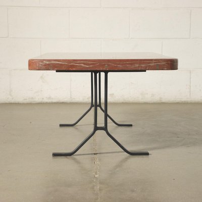 Coffee Table with Marble Top, 1970s-VMM-1092455