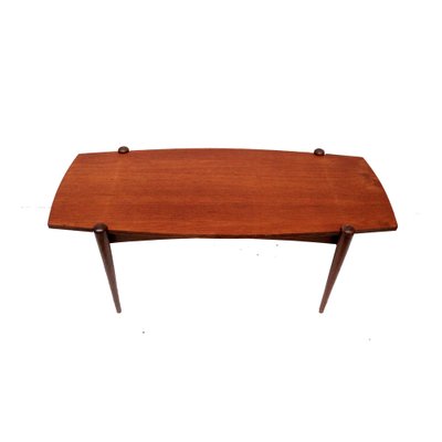 Coffee Table with Reversible Teak and Formica Top, 1960s-XID-1752741