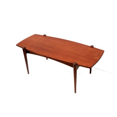 Coffee Table with Reversible Teak and Formica Top, 1960s-XID-1752741