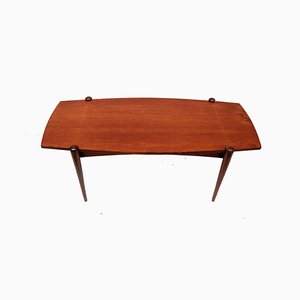 Coffee Table with Reversible Teak and Formica Top, 1960s-XID-1752741