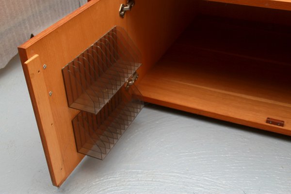 Coffee Table with Storage Space in Oak, 1970s-PF-1802171