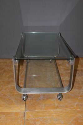 Coffee Table with Two Trays, 1970s-BCR-1286962